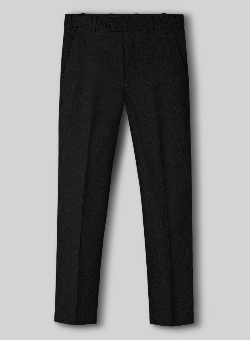 Italian Cotton Lycra Nikko Pants - StudioSuits