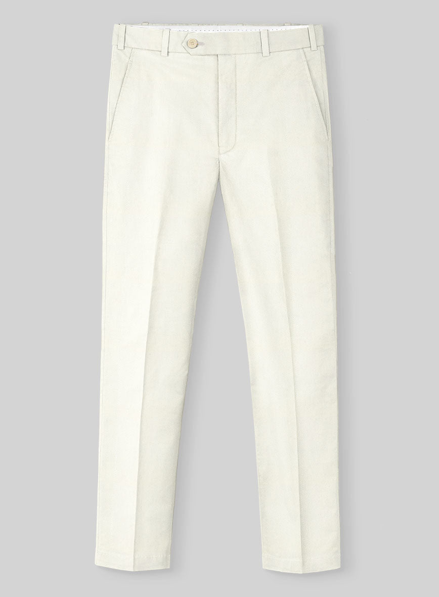 Italian Cotton Lycra Rivera Pants - StudioSuits