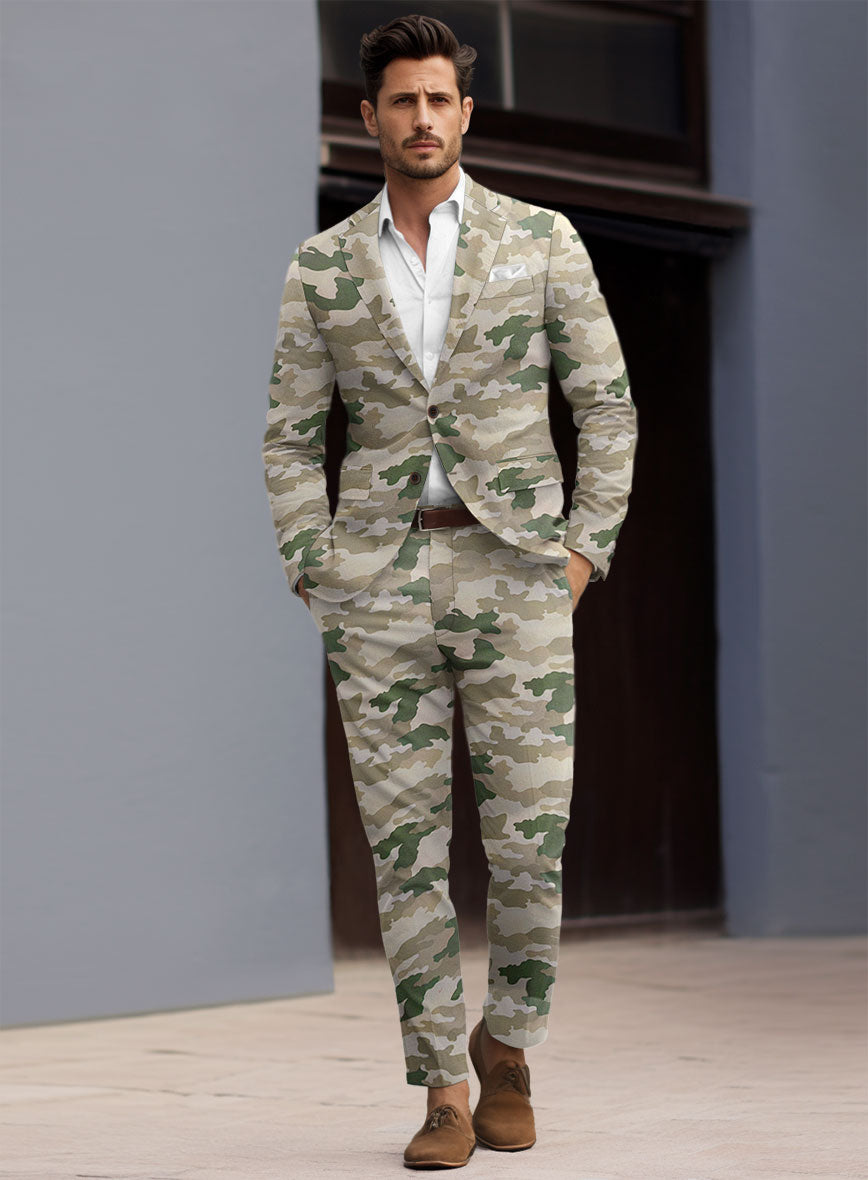 Italian Cotton Santoro Suit - StudioSuits