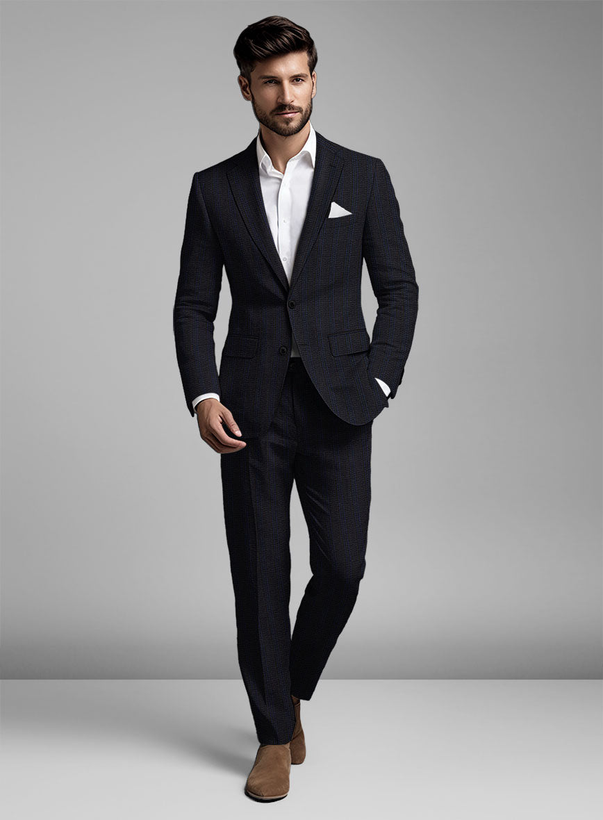 Italian Cotton Seersucker Corrado Suit - StudioSuits