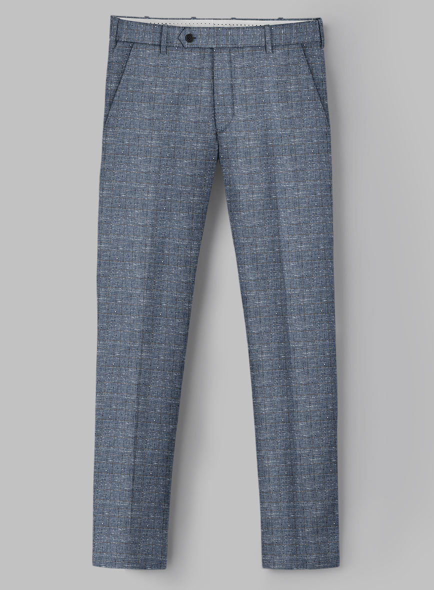 Italian Cotton Silk Linen Ziata Pants - StudioSuits