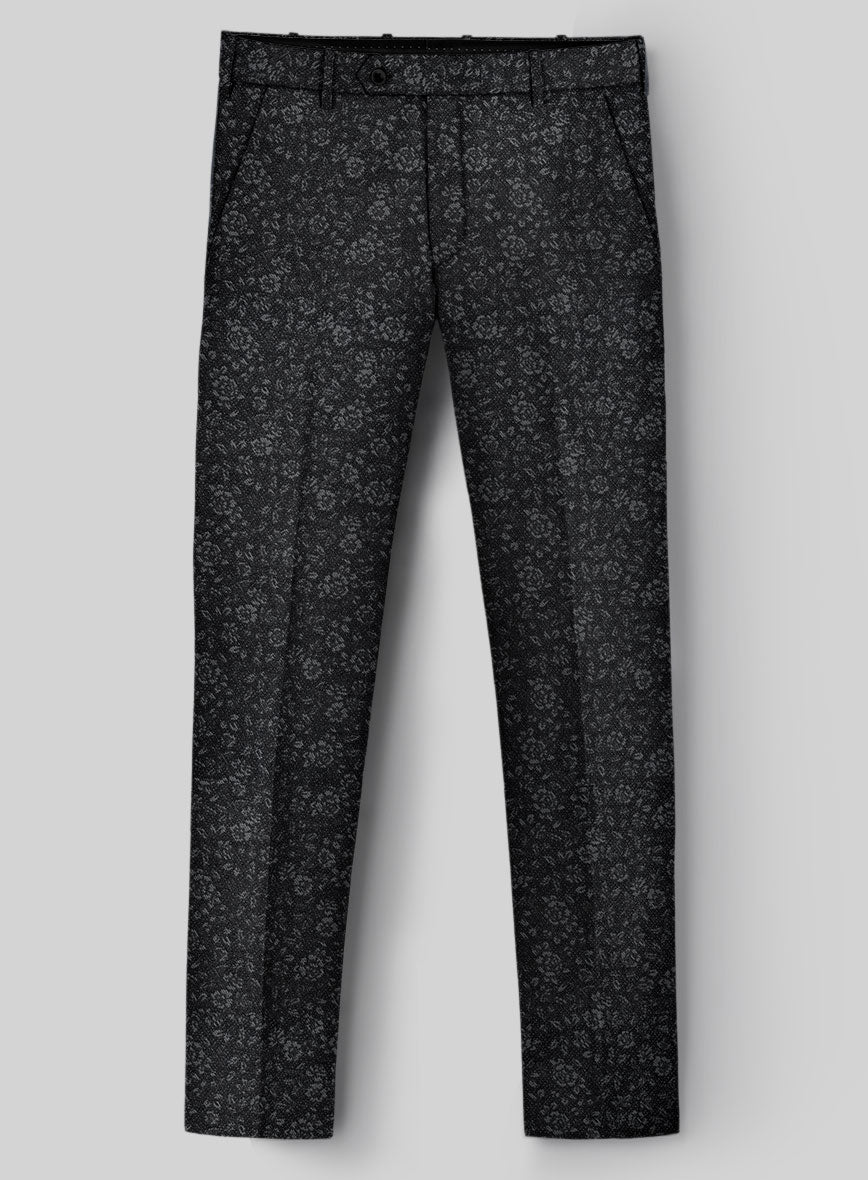 Italian Cotton Wool Bastos Pants - StudioSuits