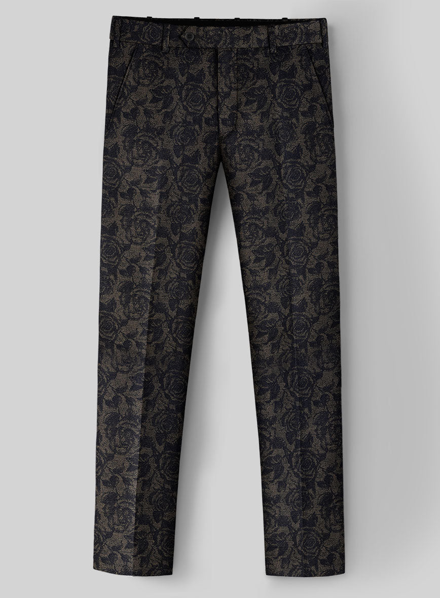 Italian Cotton Wool Zacico Pants - StudioSuits