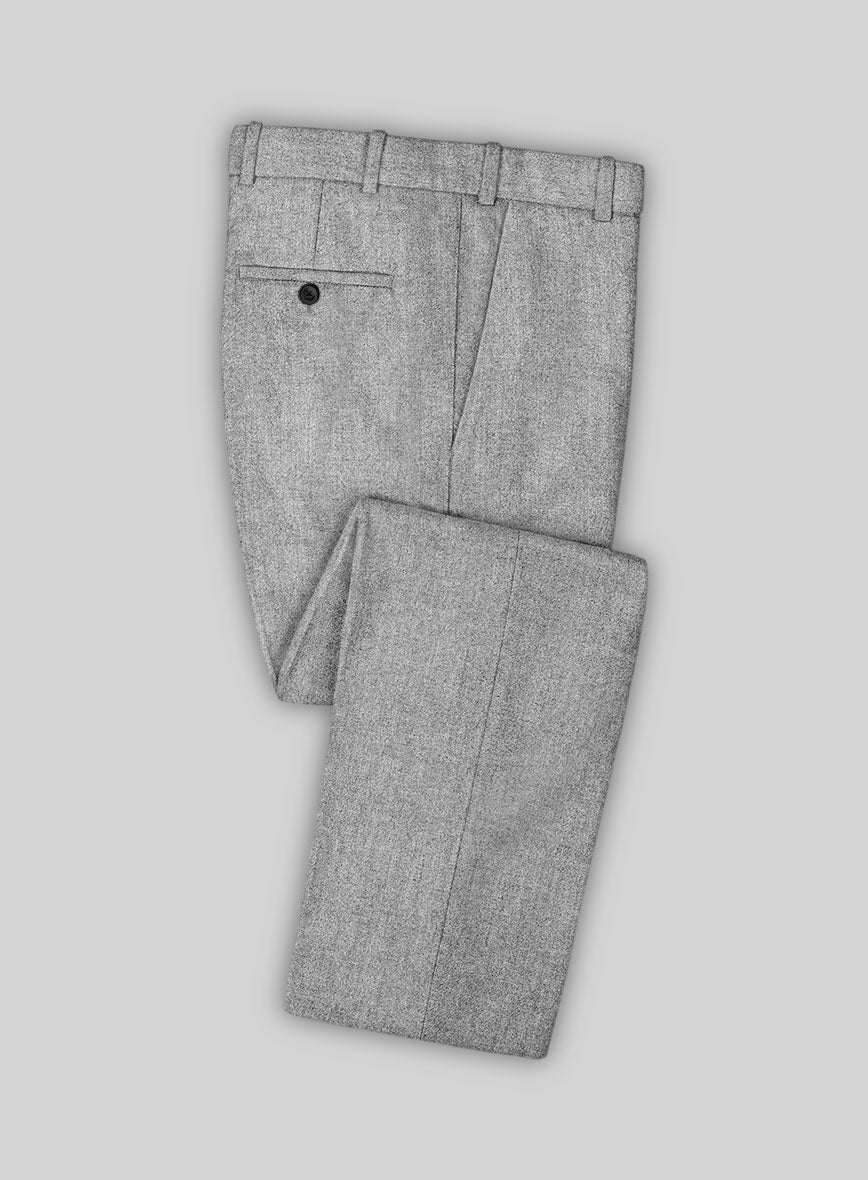 Italian Empire Gray Tweed Pants