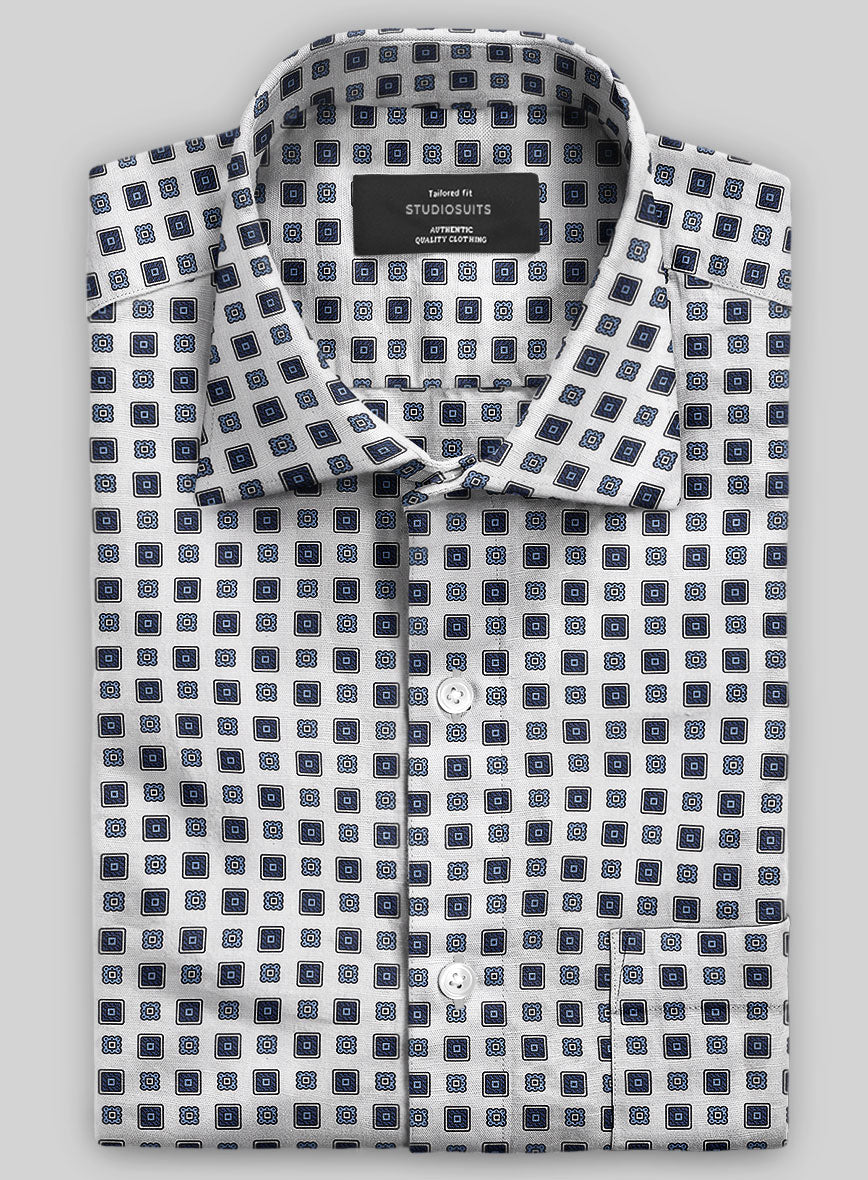 Italian Giuliano Summer Linen Shirt - StudioSuits