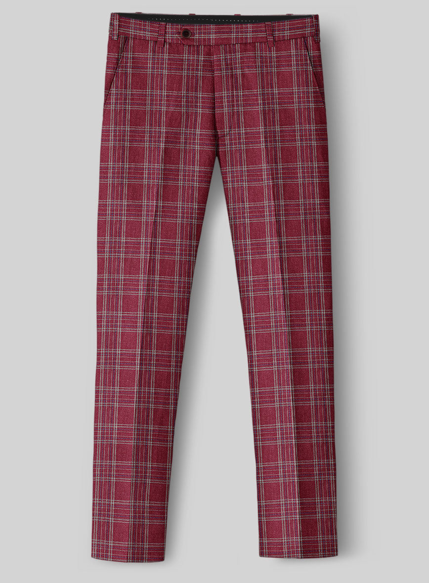 Italian Linen Acier Pants - StudioSuits