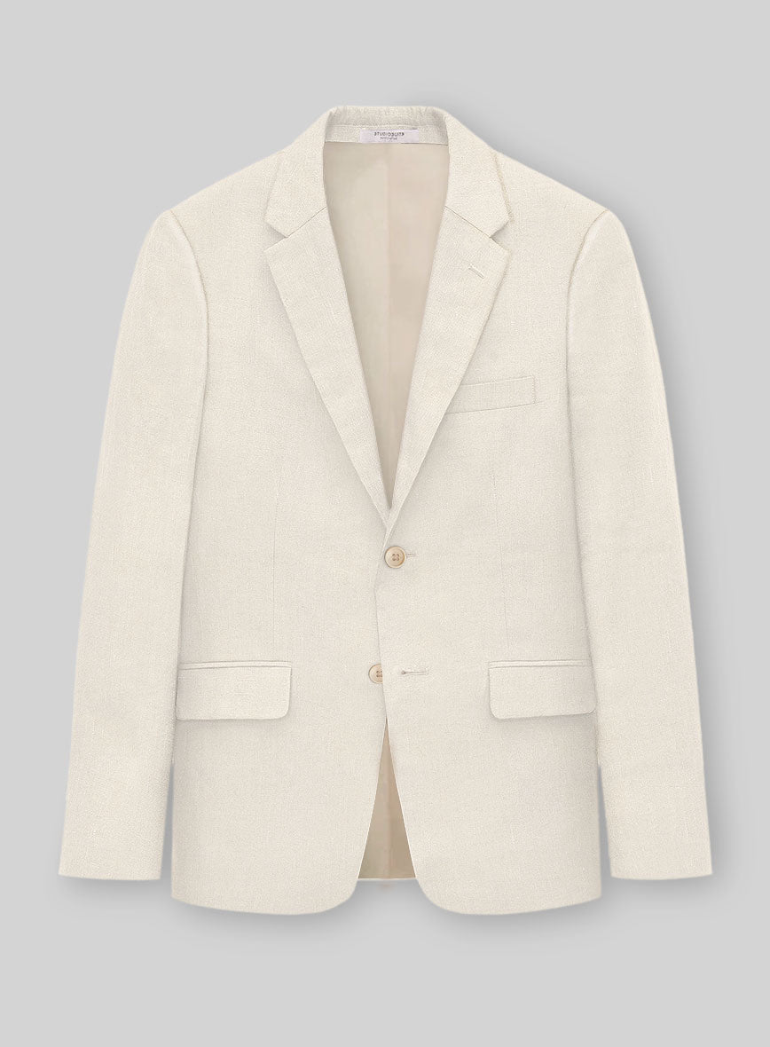 Italian Linen Demetrio Jacket - StudioSuits