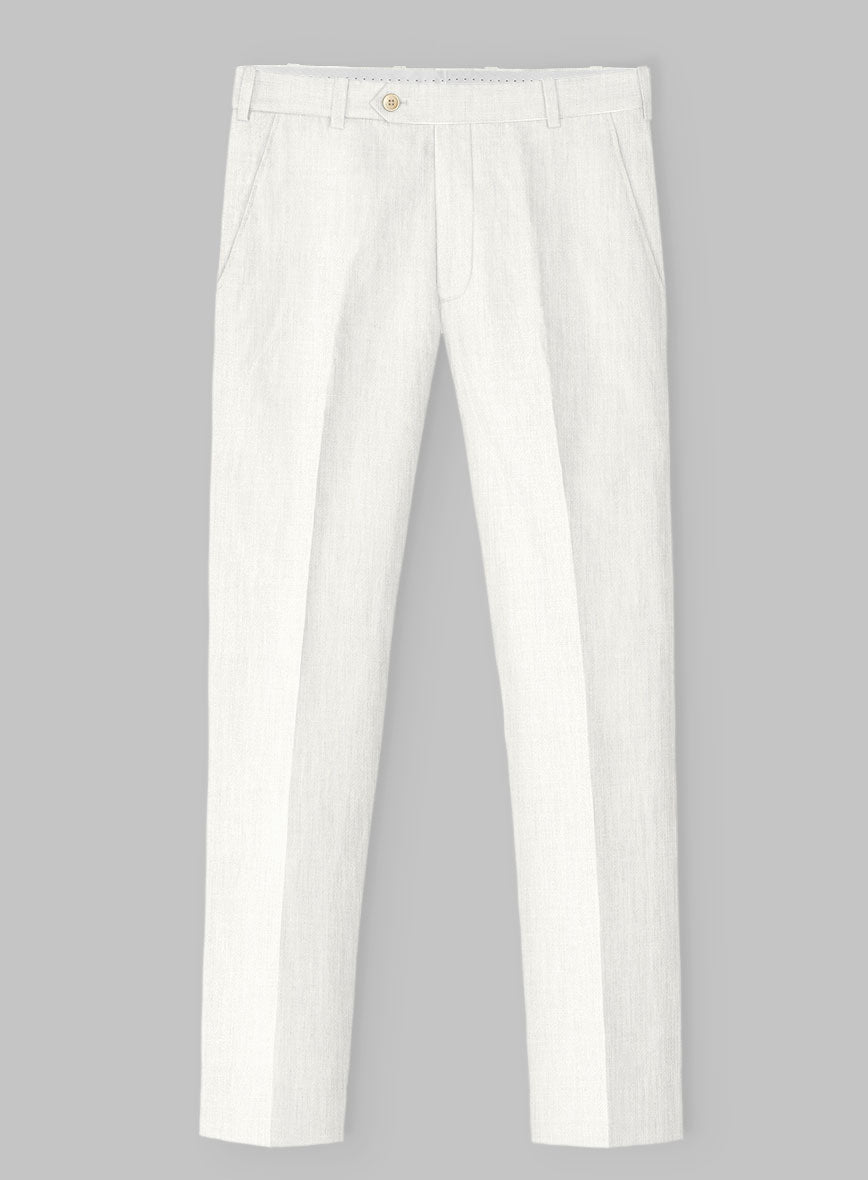 Italian Linen Eroe Pants - StudioSuits