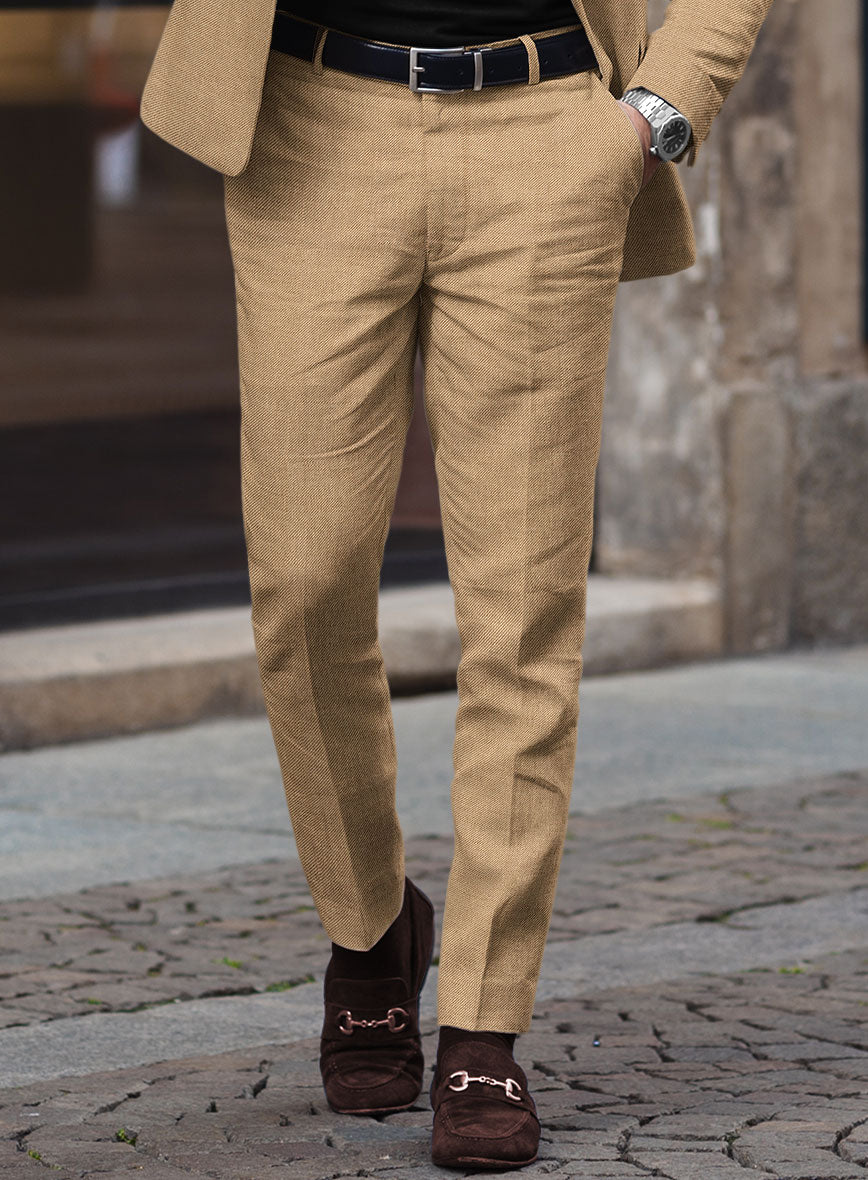 Italian Linen Esdras Pants - StudioSuits