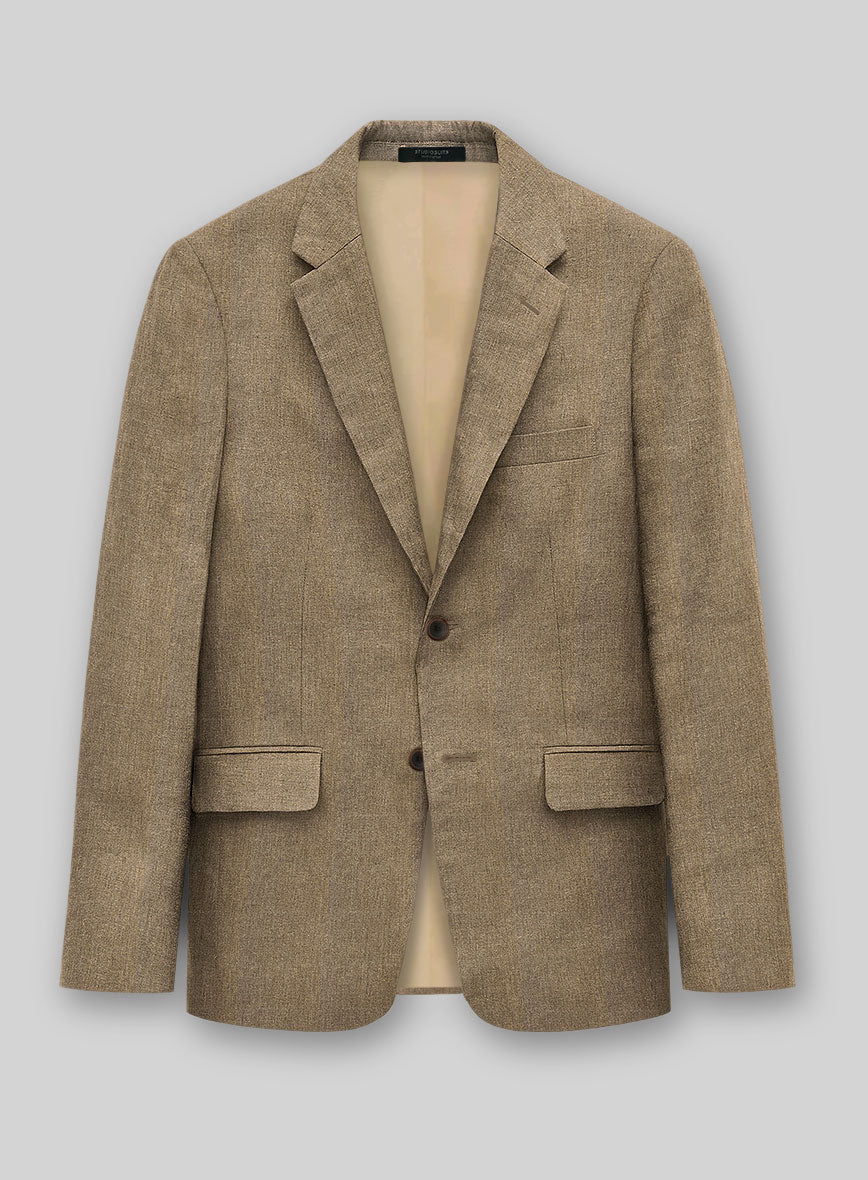 Italian Linen Irish Brown Suit