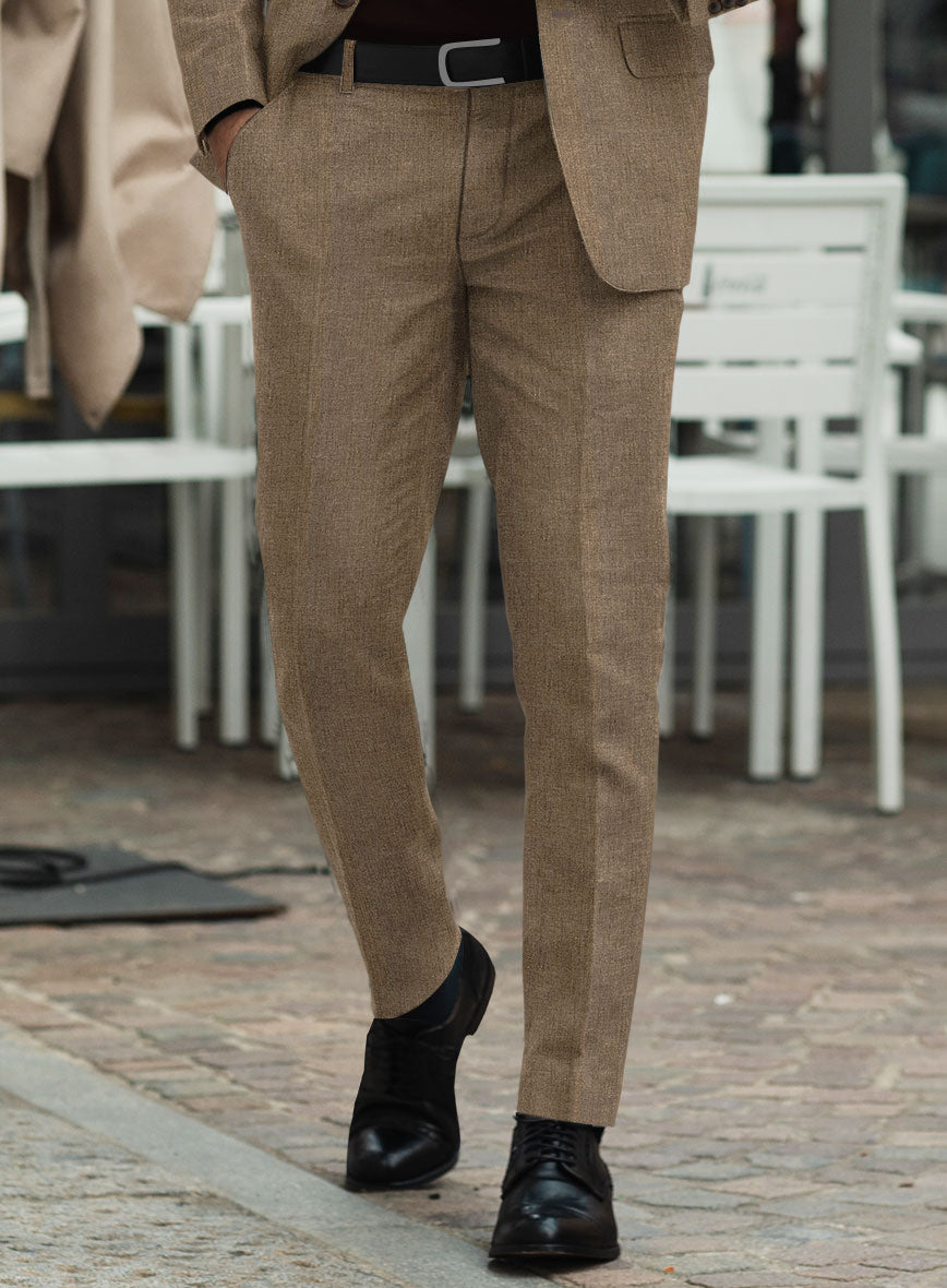 Italian Linen Irish Brown Suit