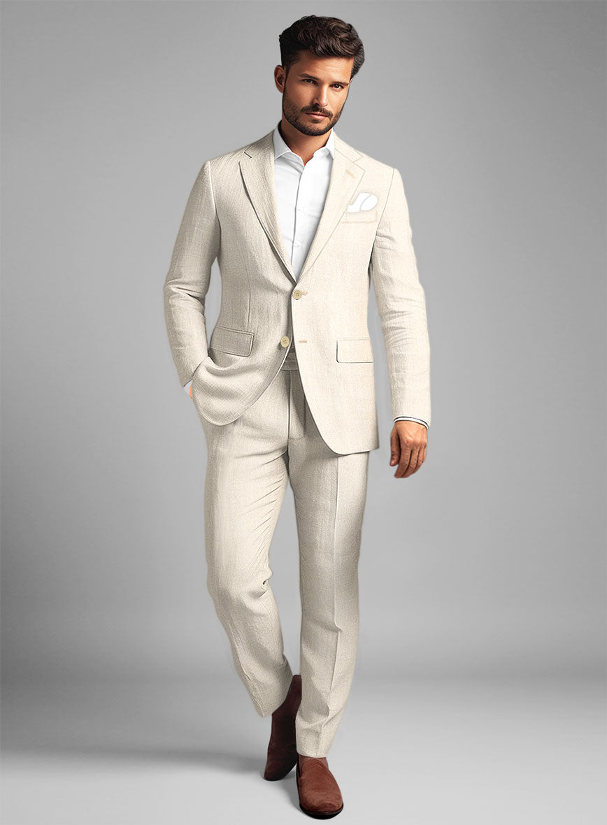 Italian Linen Maffeo Suit - StudioSuits