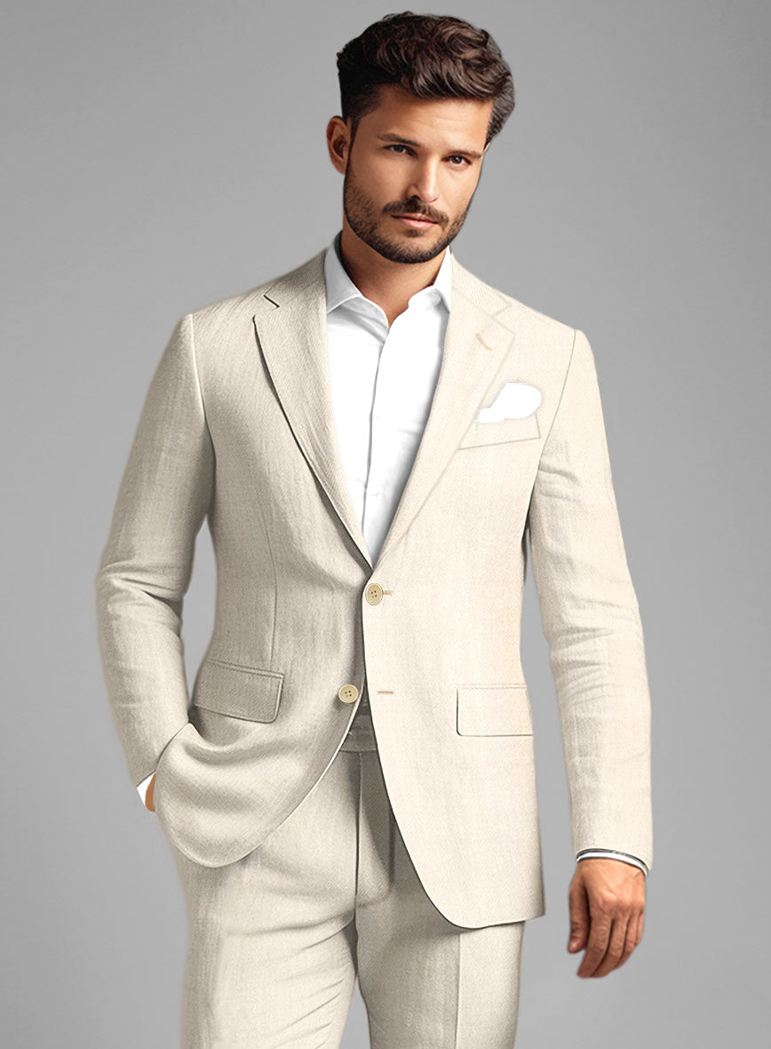 Italian Linen Maffeo Suit - StudioSuits