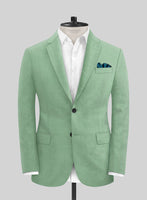 Italian Linen Mojito Green Suit - StudioSuits