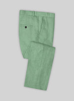 Italian Linen Mojito Green Suit - StudioSuits