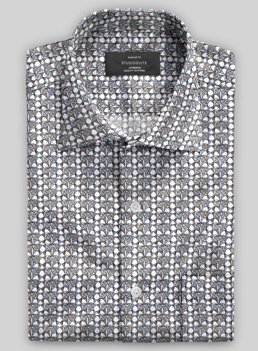 Italian Linen Oises Shirt - StudioSuits