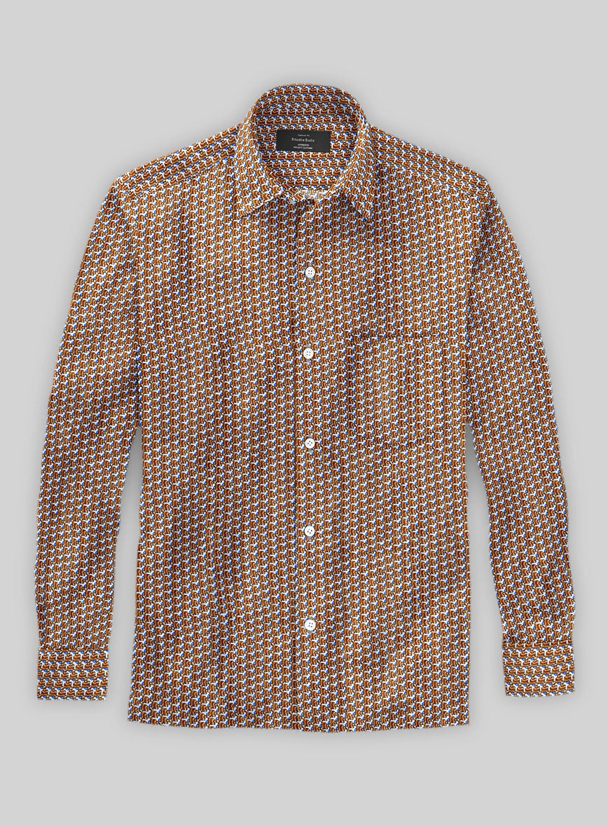 Italian Linen Rass Shirt - StudioSuits