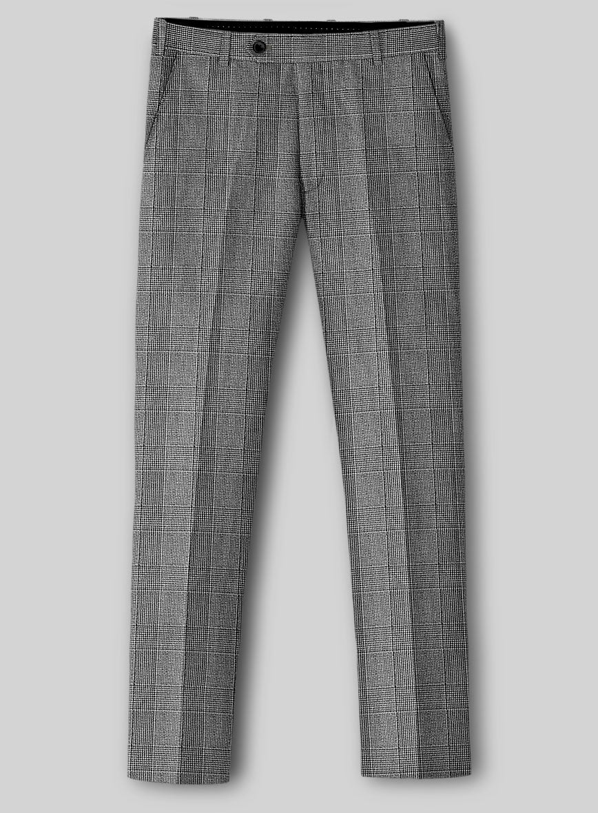 Italian Linen Wool Eladio Pants - StudioSuits