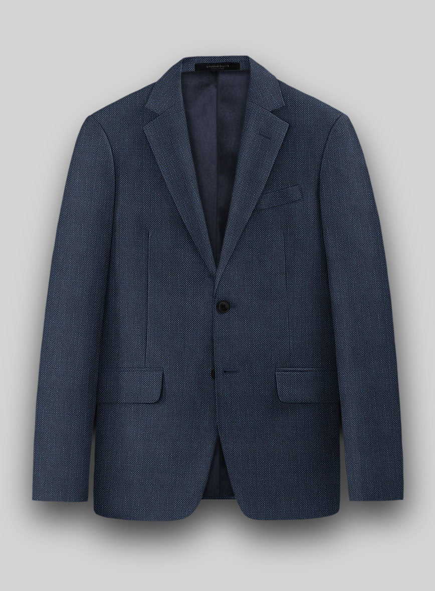 Italian Linen Wool Silk Onofre Jacket - StudioSuits