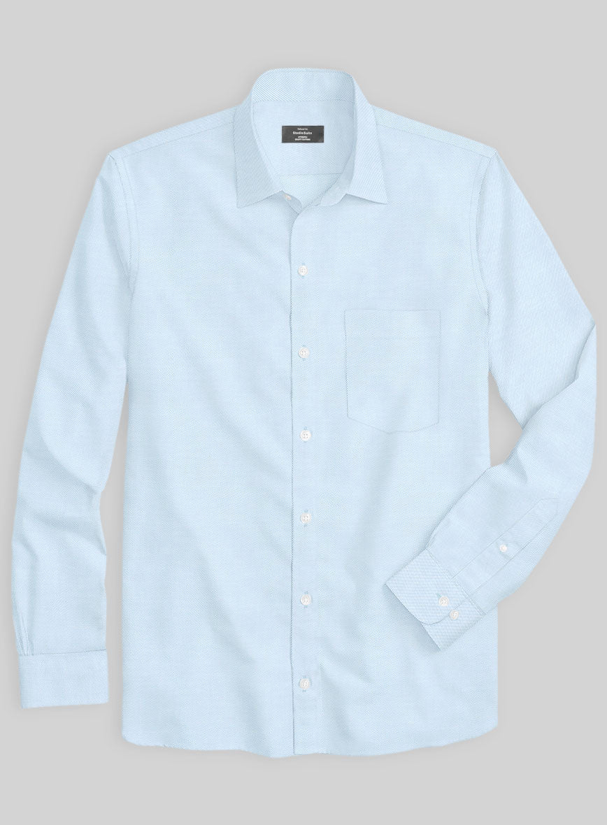 Italian Lombardo Ceo Blue Shirt – StudioSuits