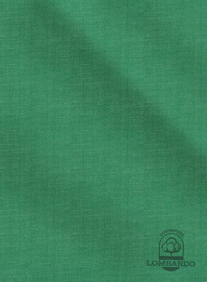 Italian Lombardo Green Shirt - StudioSuits