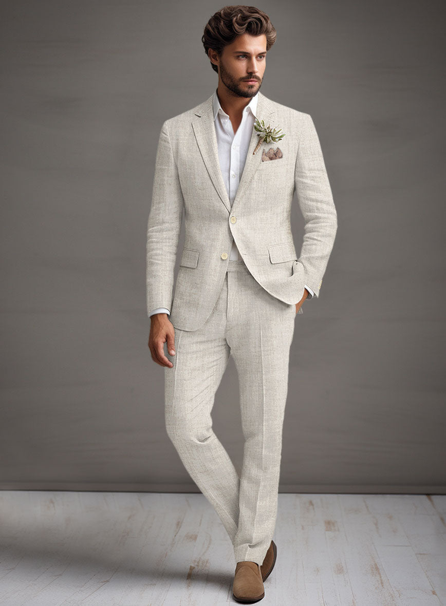 Italian Meadow Linen Suit - StudioSuits