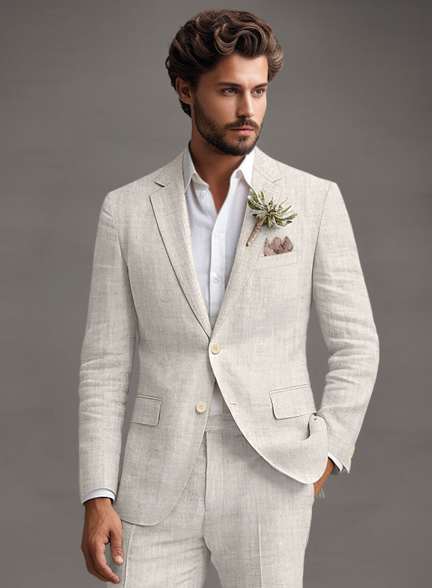 Italian Meadow Linen Suit – StudioSuits