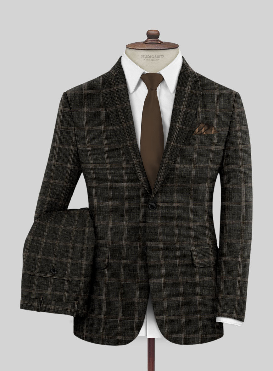 Italian Murano Ando Wool Linen Silk Suit - StudioSuits