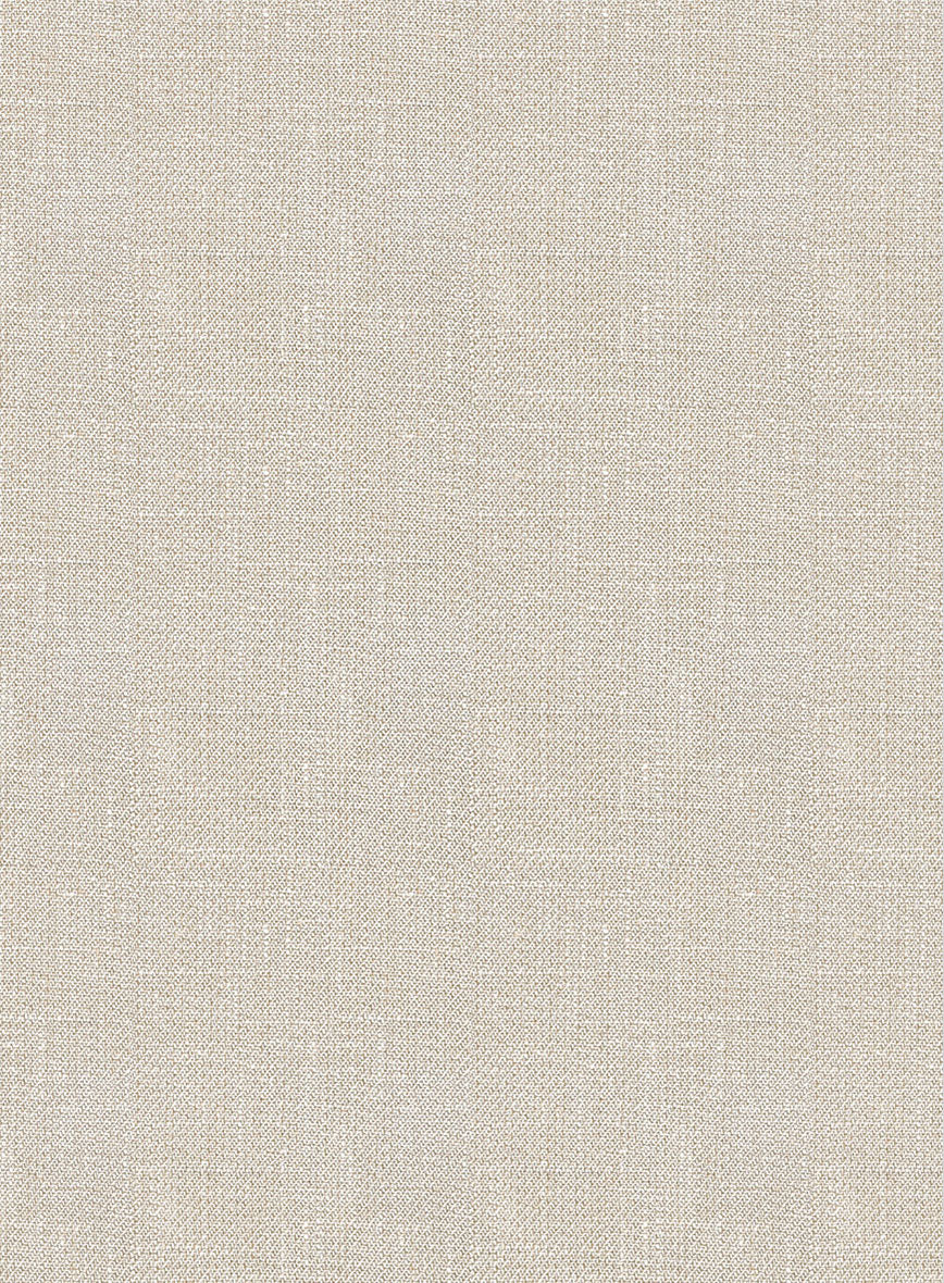 Italian Prato Beige Linen Jacket - StudioSuits