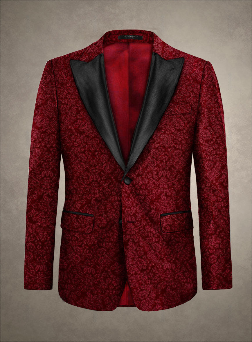 Italian Silk Eron Tuxedo Blazer