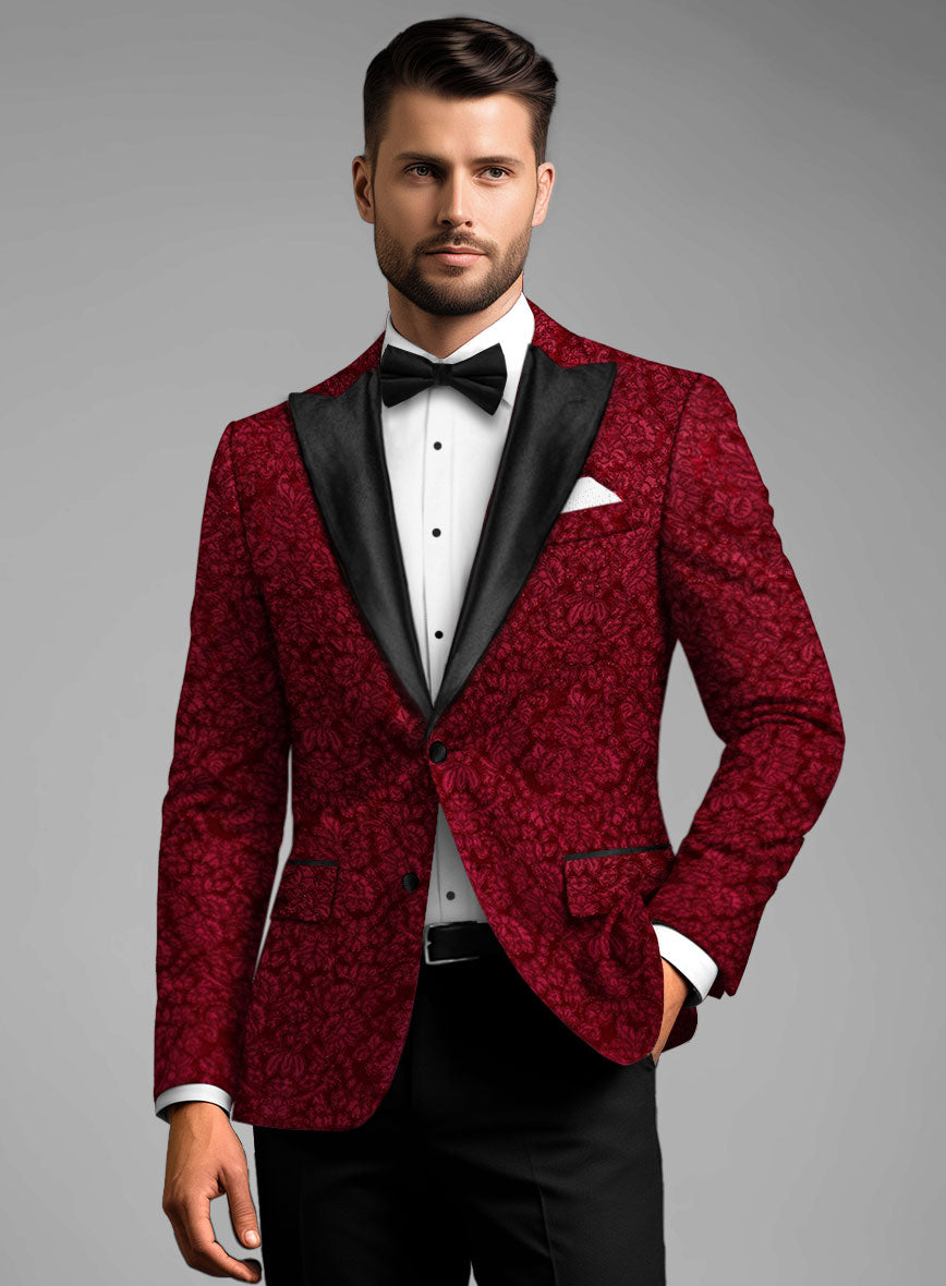 Italian Silk Eron Tuxedo Blazer