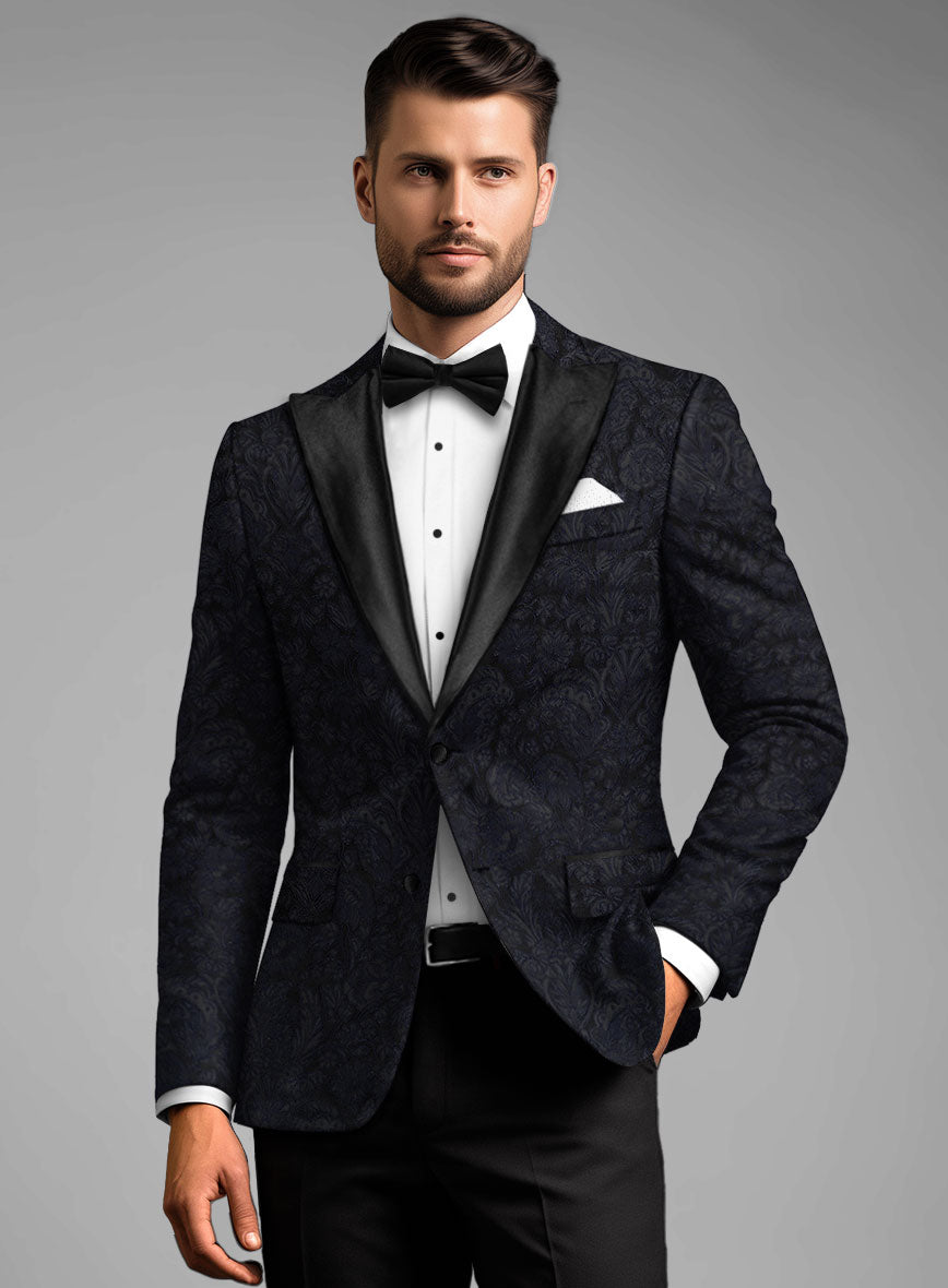 Italian Silk Fioren Tuxedo Blazer