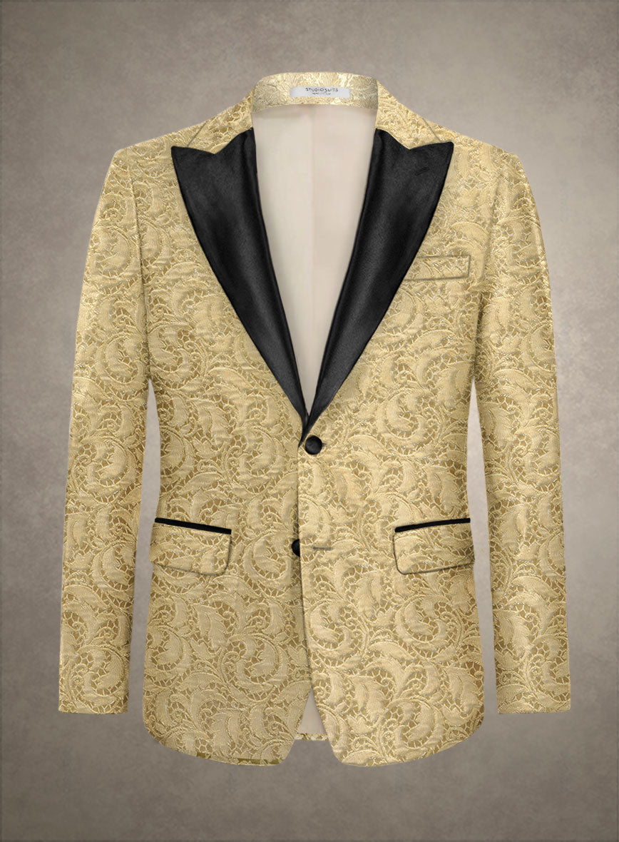 Italian Silk Lerion Tuxedo Blazer