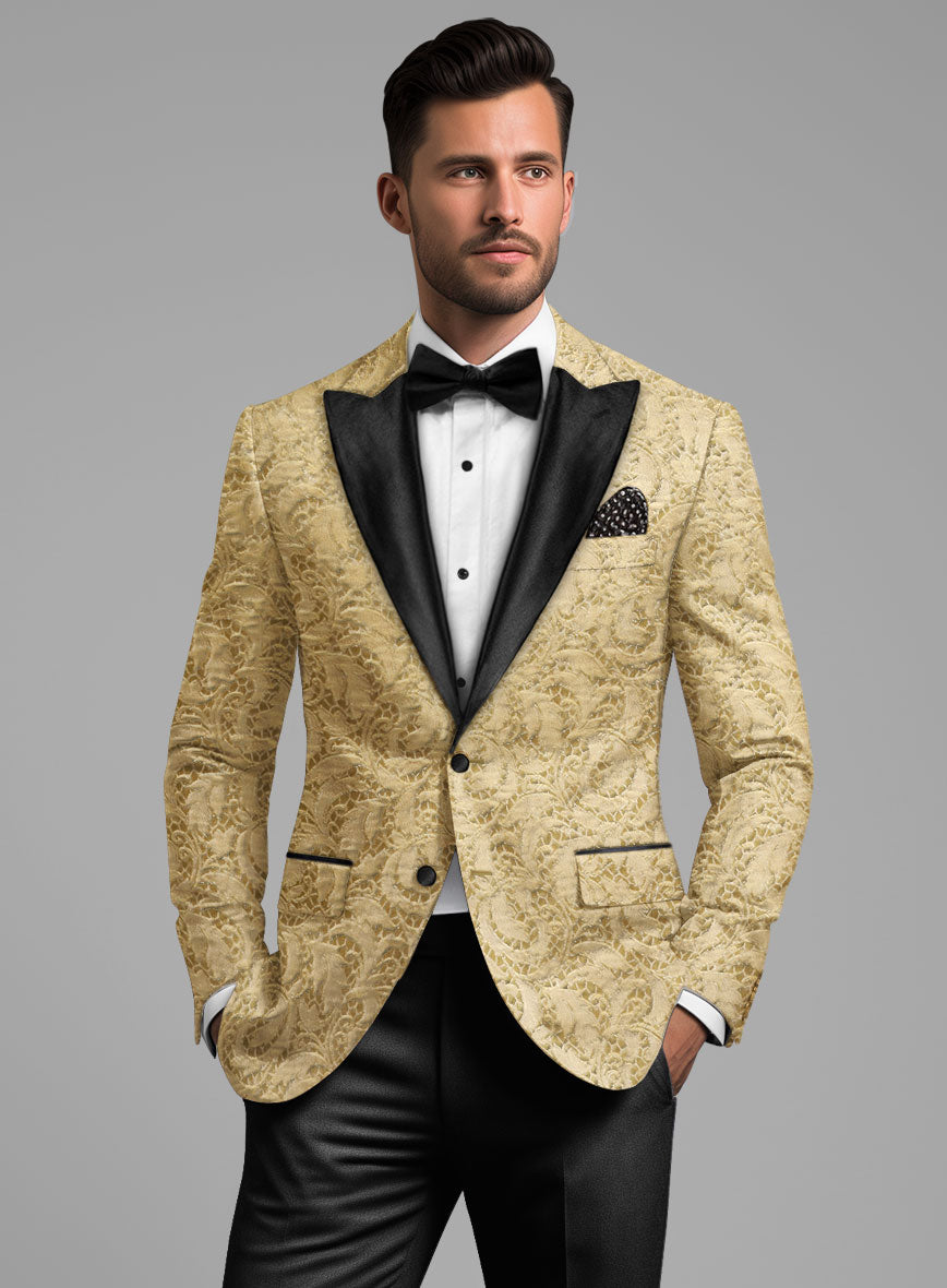 Italian Silk Lerion Tuxedo Blazer