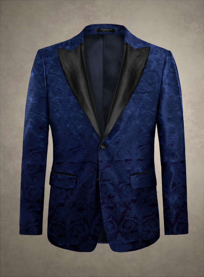 Italian Silk Procopia Tuxedo Blazer - StudioSuits