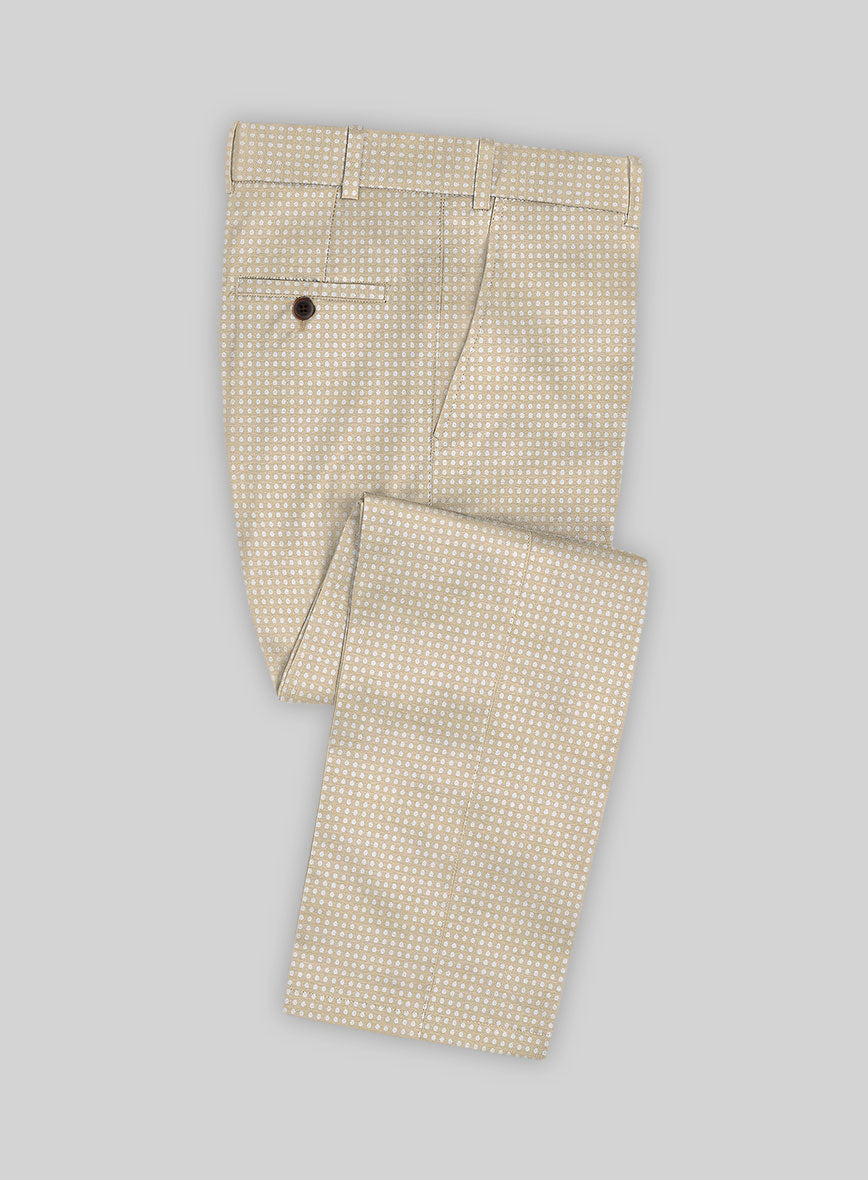 Italian Cotton Silk Reyes Pants - StudioSuits