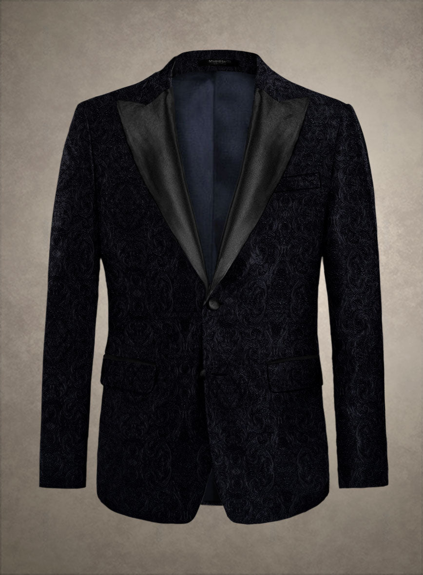 Italian Silk Ziani Tuxedo Blazer