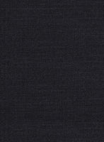 Italian Tela Black Wool Linen Suit - StudioSuits