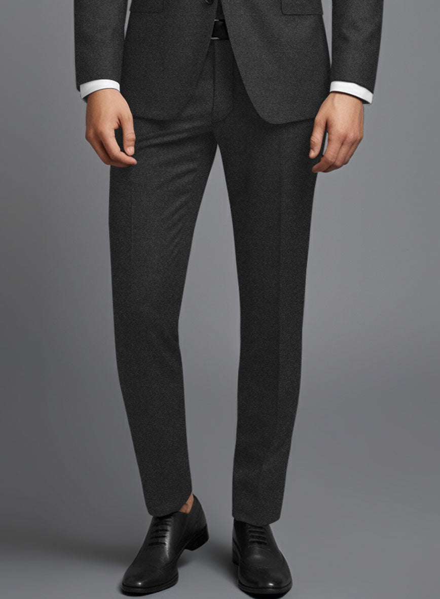 Grand Le Mar | Grey Flannel Oscar Trousers.