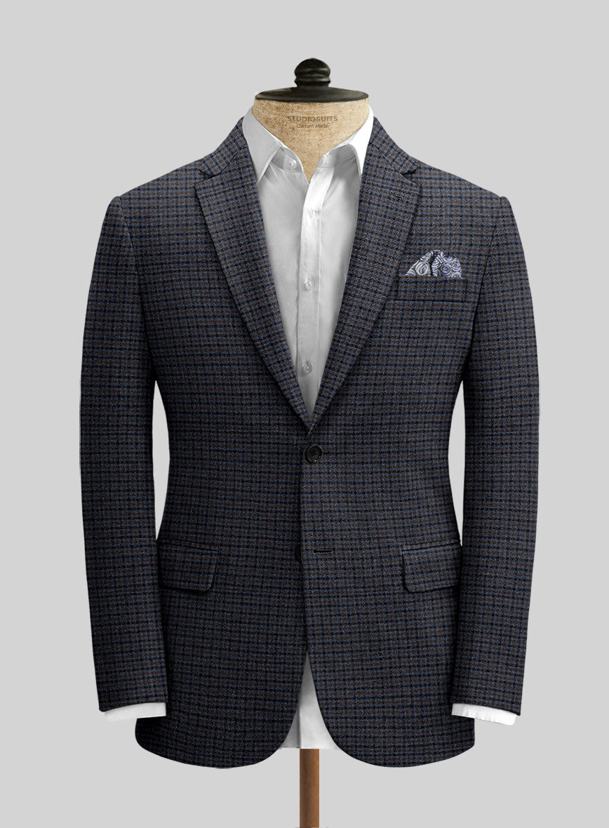 Italian Tweed Diogene Jacket - StudioSuits