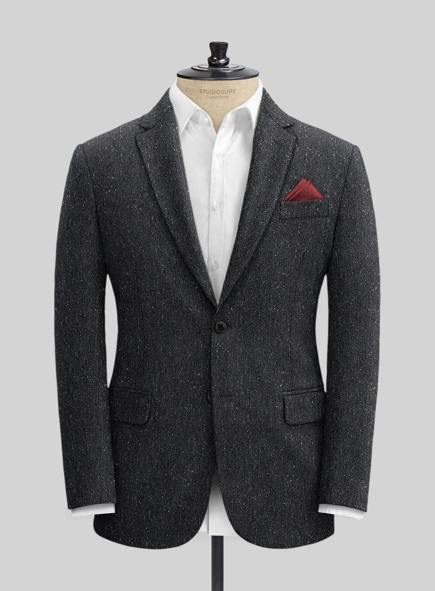 Italian Tweed Ecria Donegal Jacket - StudioSuits