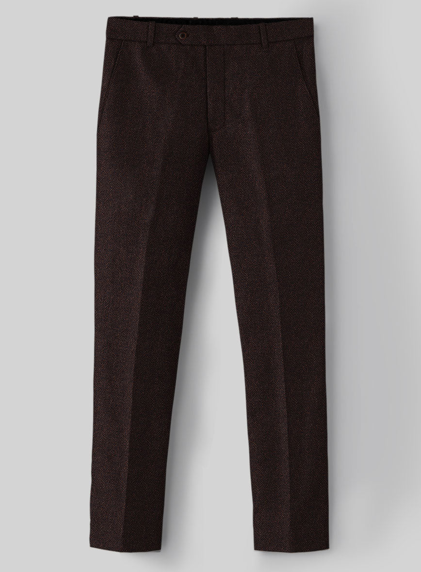 Italian Tweed Herringbone Urbano Suit - StudioSuits