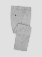 Italian Wool Cashmere Harbour Gray Pants - StudioSuits