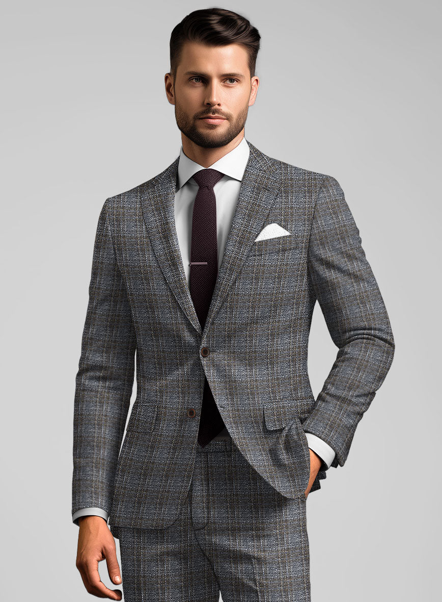 Italian Wool Anacleto Jacket - StudioSuits