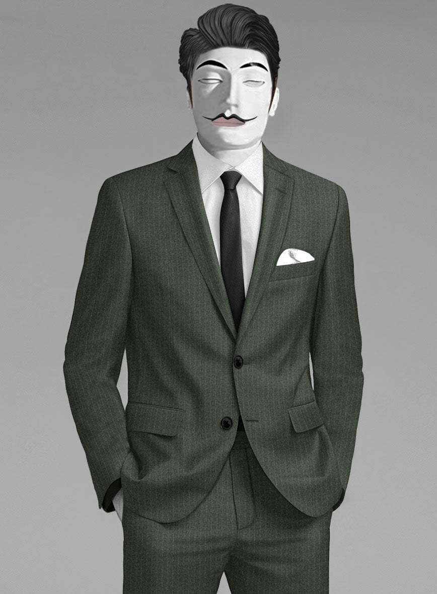 Italian Wool Arsenico Suit - StudioSuits