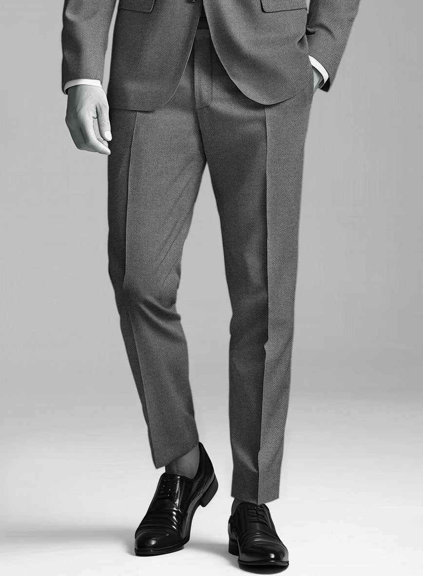 Italian Wool Borro Pants - StudioSuits