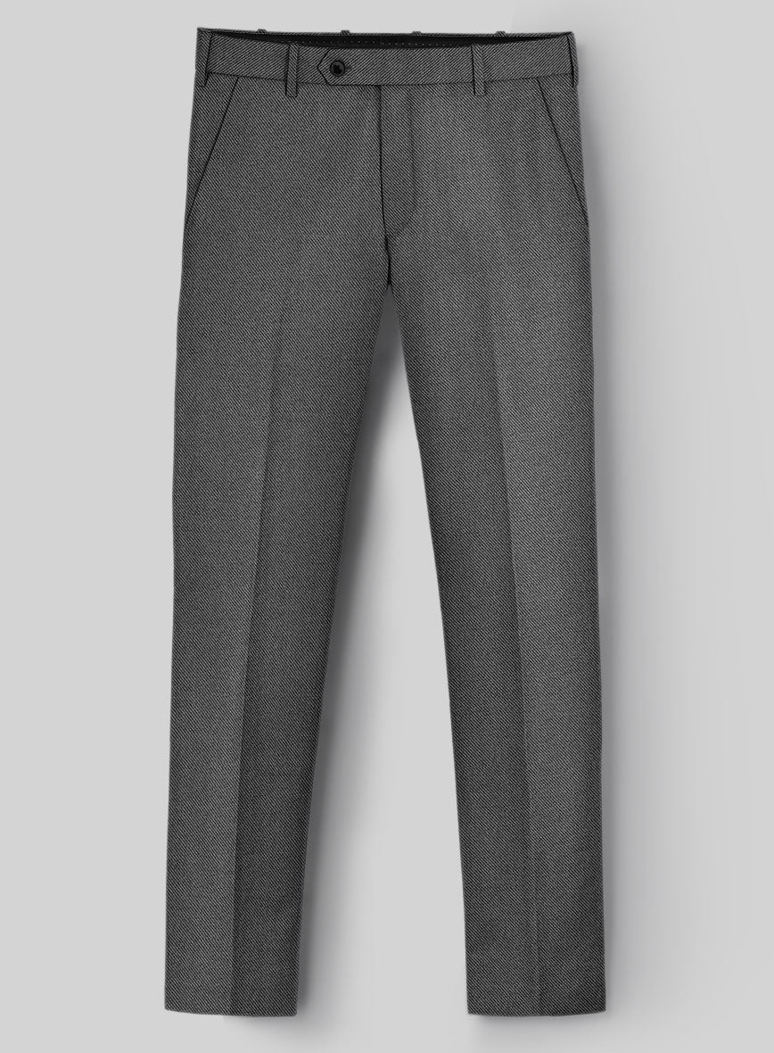 Italian Wool Borro Pants - StudioSuits