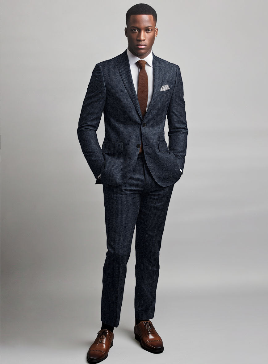 Italian Wool Cashmere Barone Suit - StudioSuits