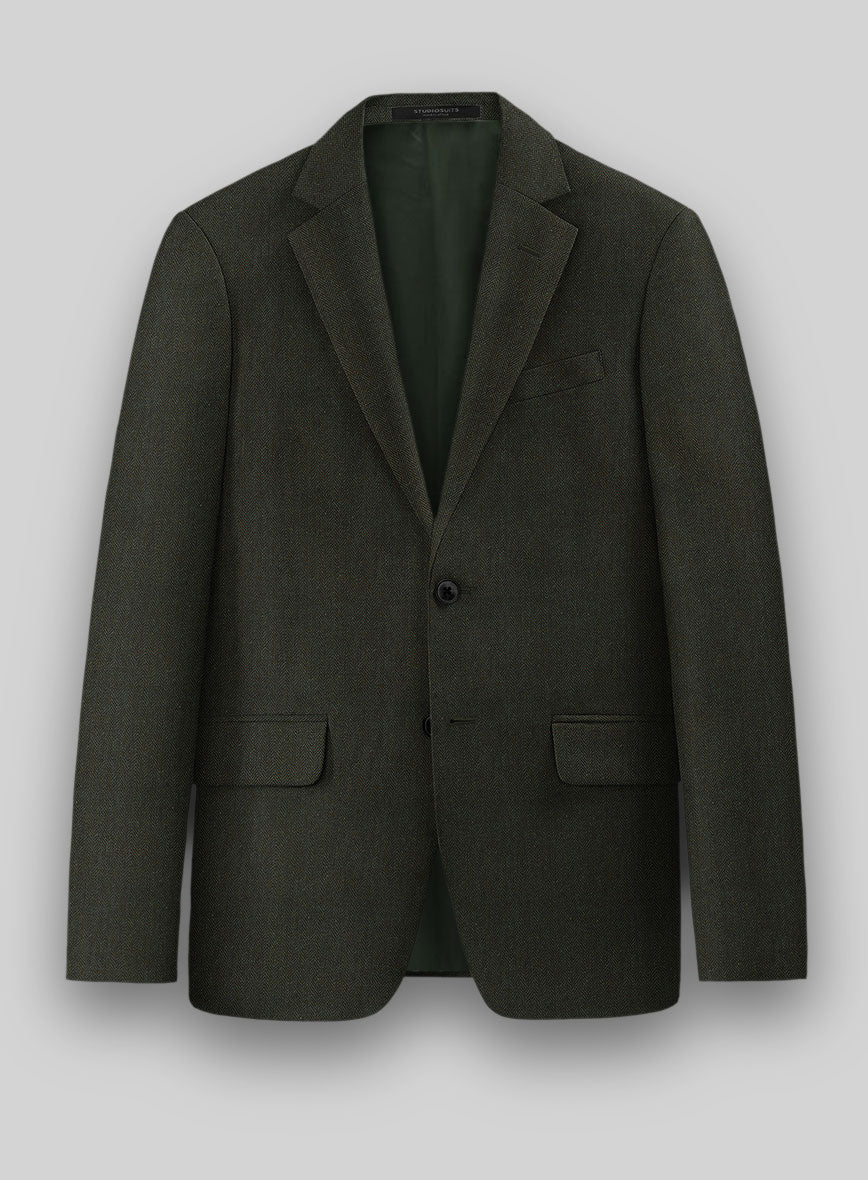 Italian Wool Cashmere Ercole Jacket - StudioSuits