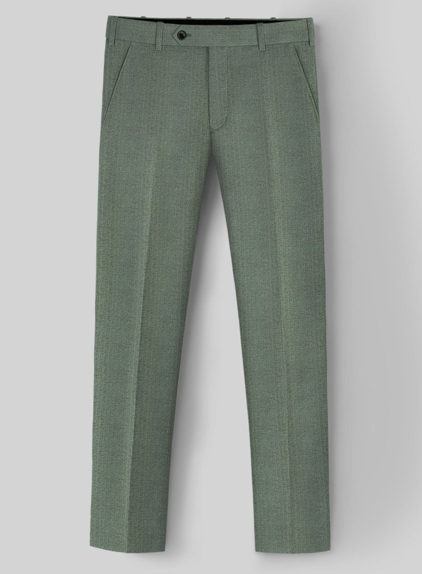 Italian Wool Cashmere Eugenio Pants - StudioSuits